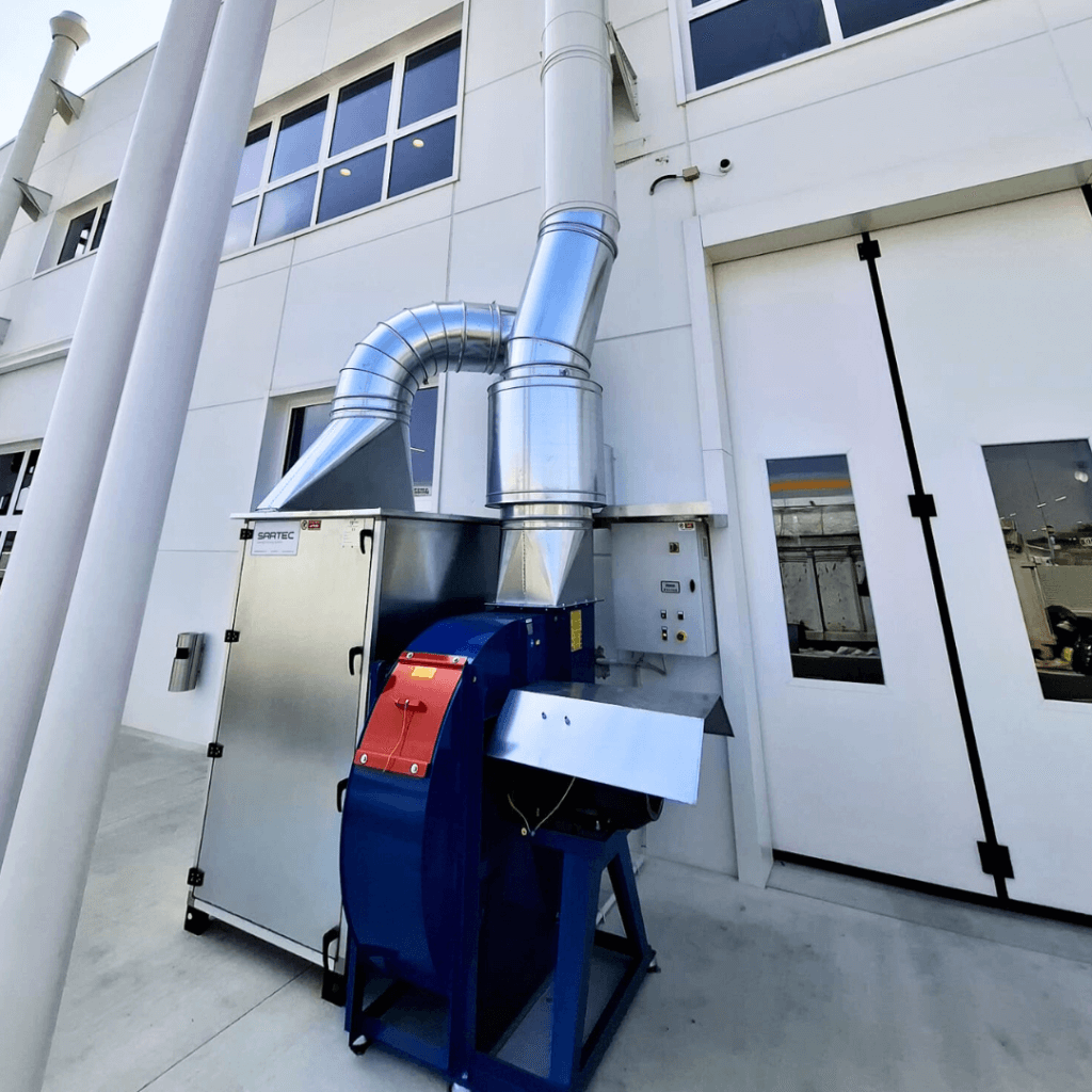 impianto di aspirazione